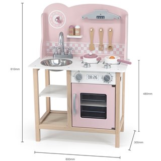 Pink Kitchen  w/Accessories